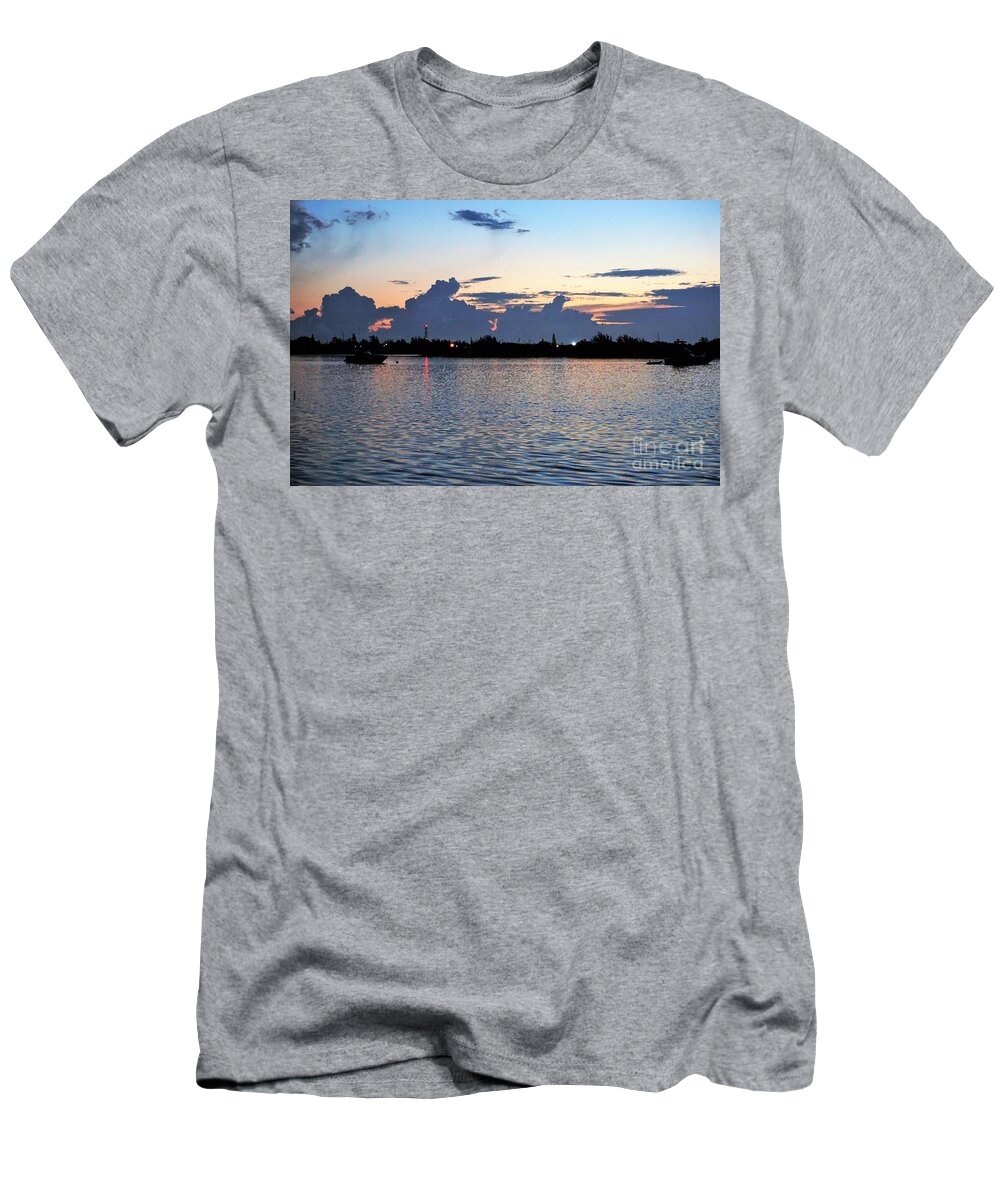 Sunrise T-Shirt featuring the photograph Sunrise over Key West by Merle Grenz