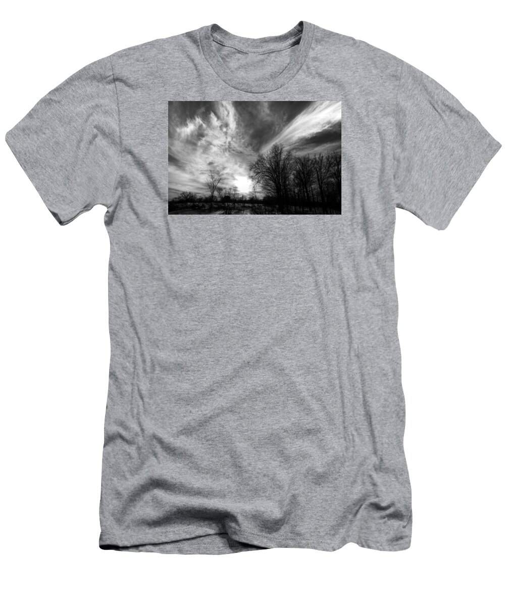 Sky T-Shirt featuring the photograph Sweeping Sky by Robert McKay Jones
