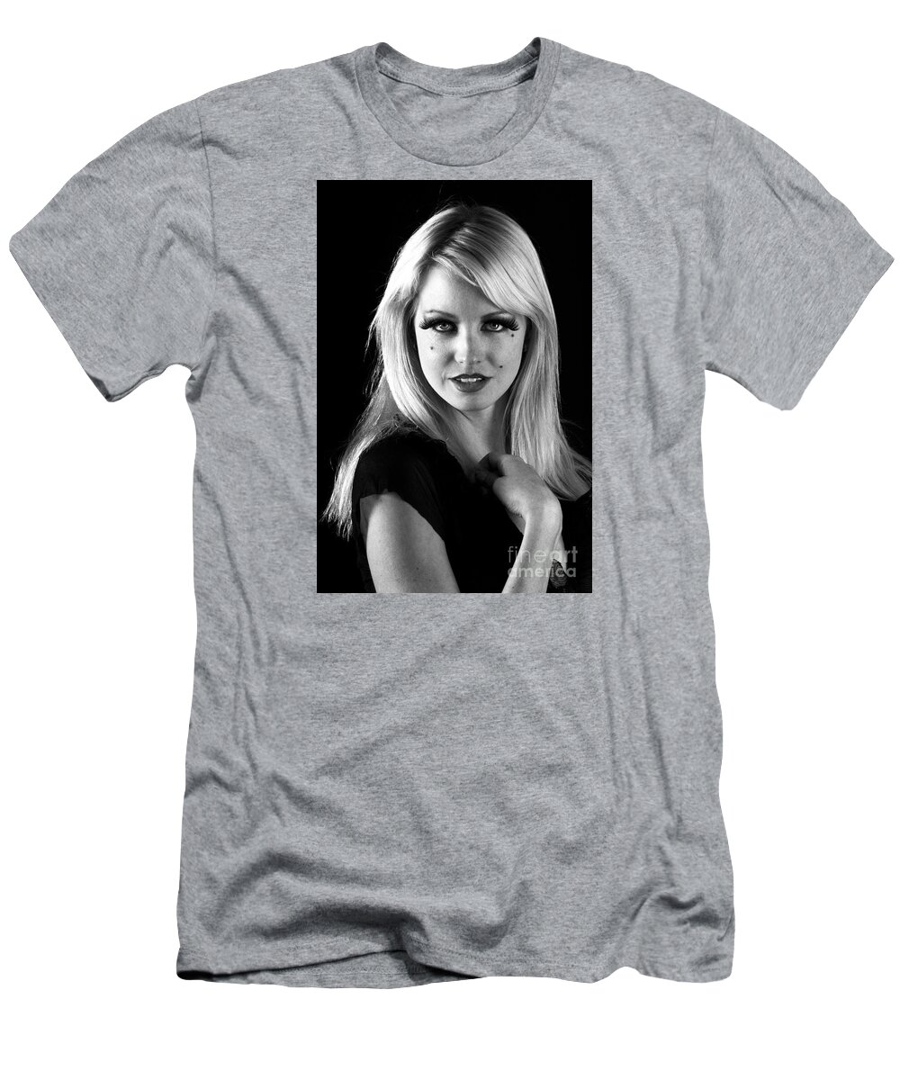 Glamour Photographs T-Shirt featuring the photograph Tenderhearted by Robert WK Clark