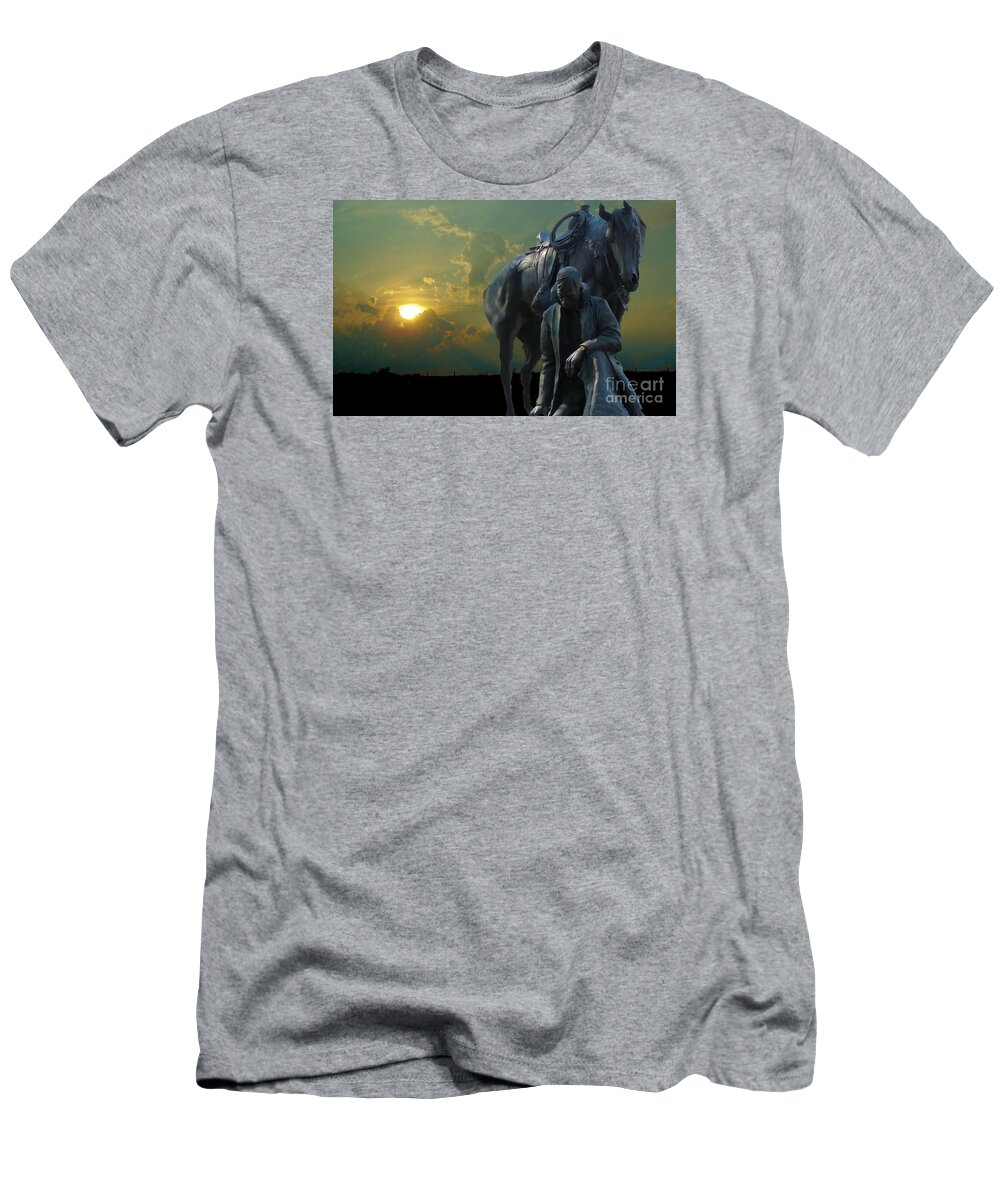Thanks T-Shirt featuring the photograph Thanks for the Rain by Janette Boyd