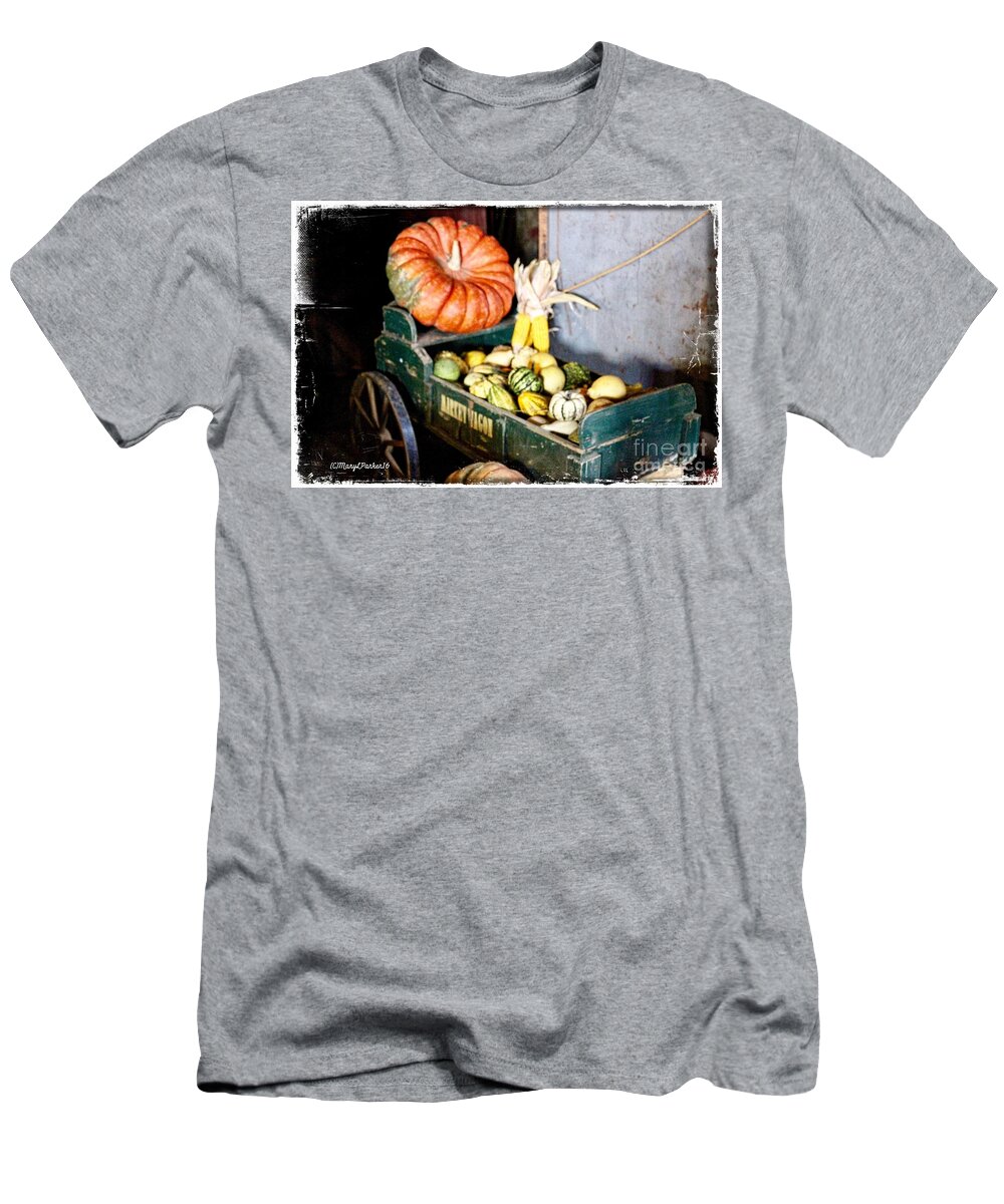 Photograph T-Shirt featuring the photograph Thanksgiving Harvest   by MaryLee Parker