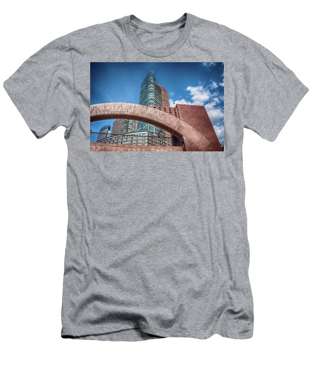 Nyc T-Shirt featuring the photograph The Battery by Alan Goldberg