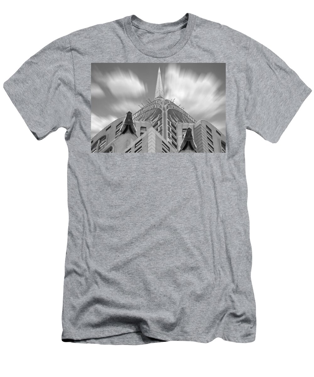 Landmarks T-Shirt featuring the photograph The Chrysler Building 3 by Mike McGlothlen