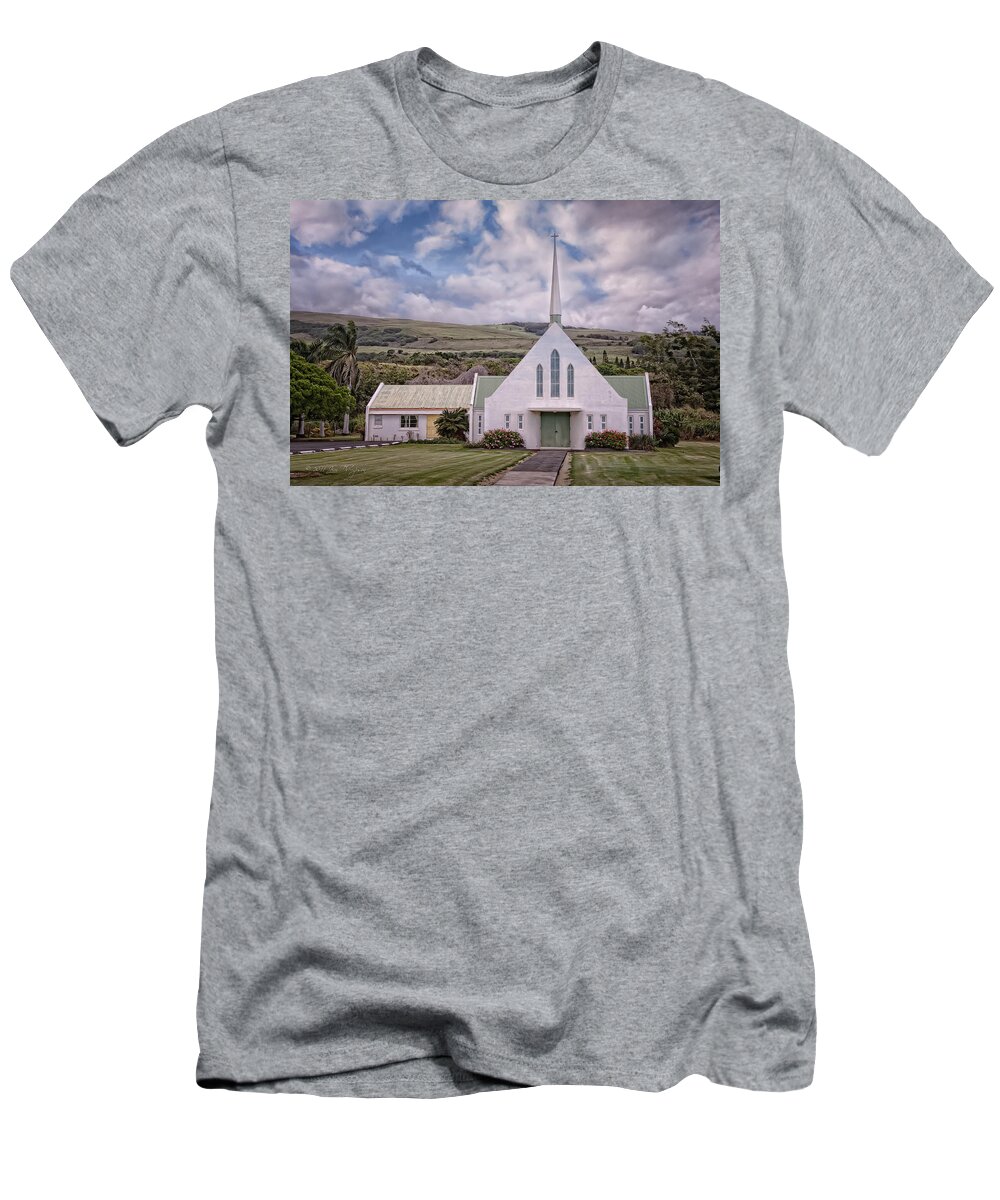 Hawaii T-Shirt featuring the photograph The Church by Jim Thompson