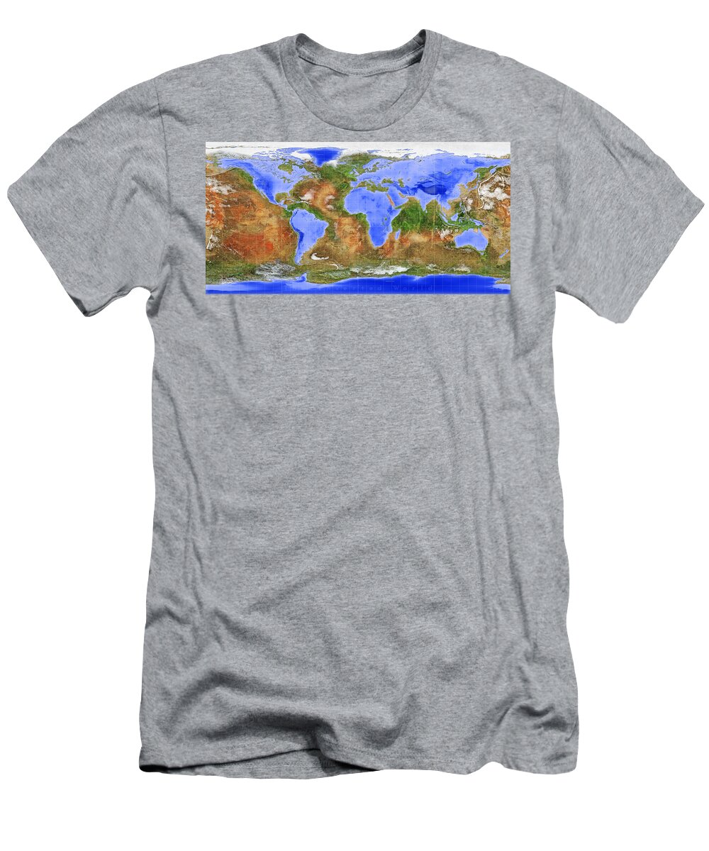 Earth T-Shirt featuring the photograph The Inverted World by Frans Blok