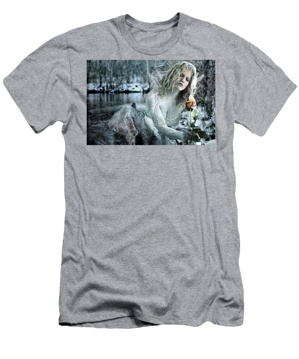 Queen T-Shirt featuring the photograph The Snow Queen finds Spring by Cliff Nixon