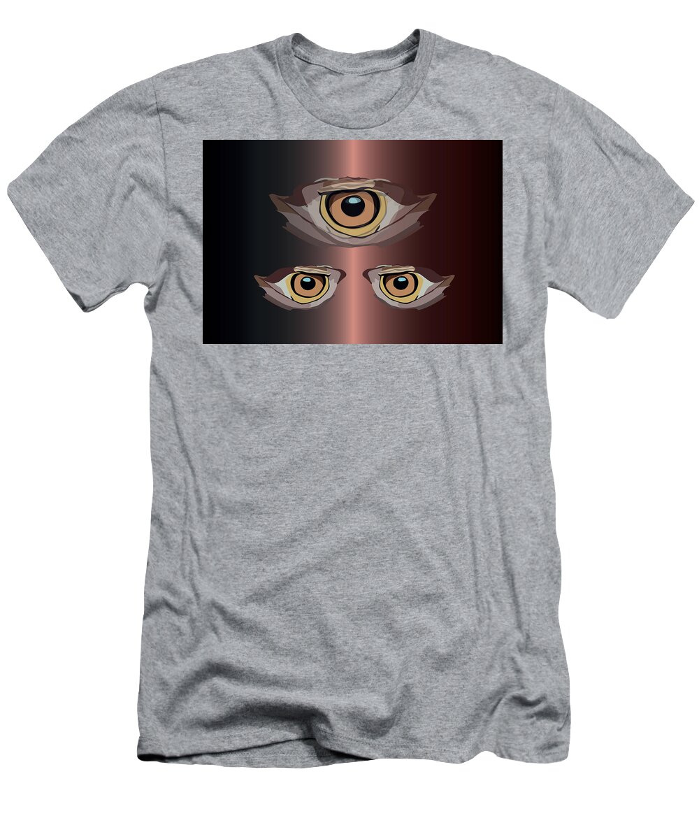 The Third Eye T-Shirt by Peter Antos - Pixels