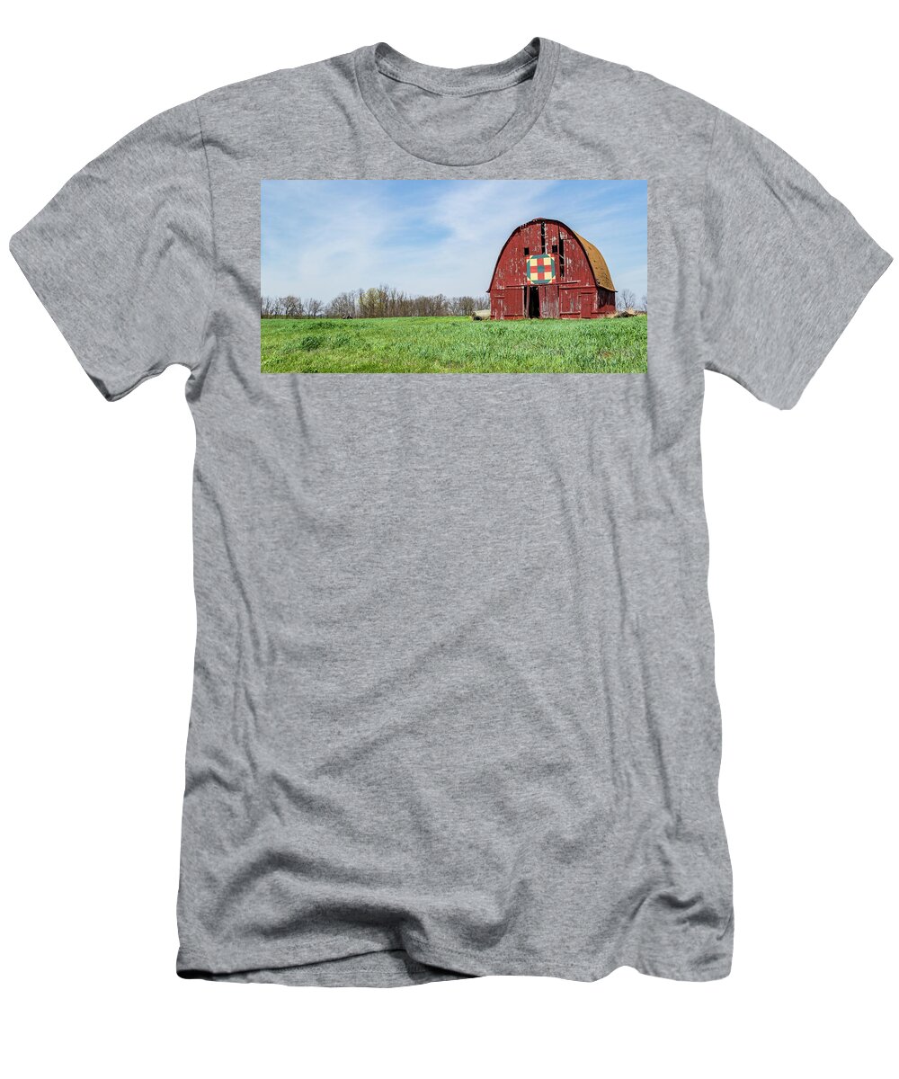 Barn T-Shirt featuring the photograph The Trail by Holly Ross