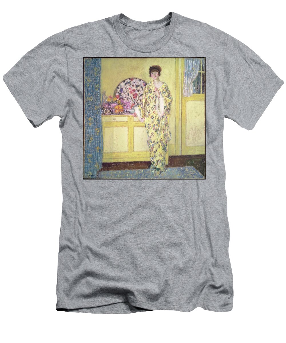 The Yellow Room About 1910 Frederick Carl Frieseke (american T-Shirt featuring the painting The Yellow Room by Frederick Carl