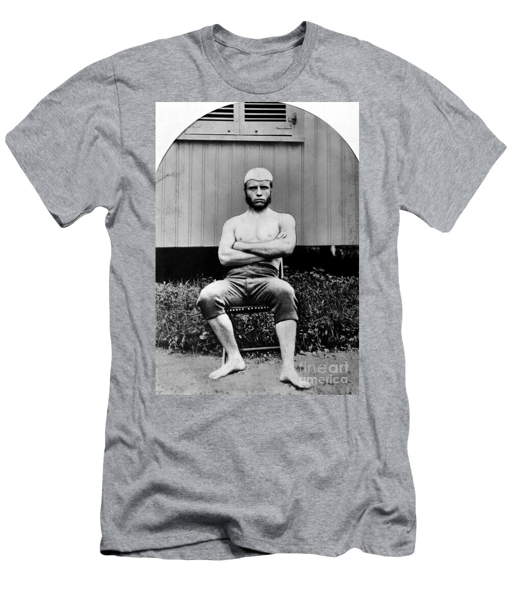 1880 T-Shirt featuring the photograph Theodore Roosevelt by Granger