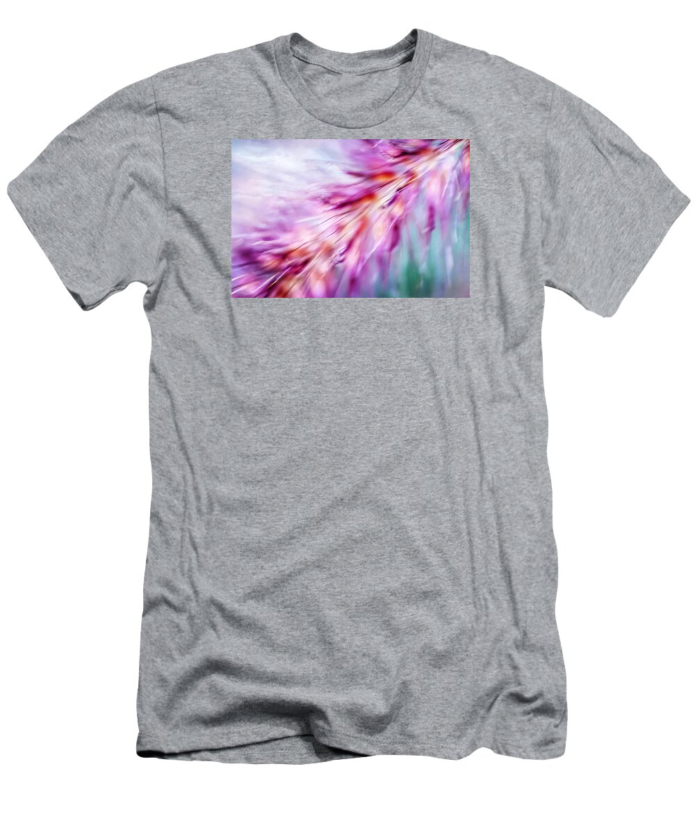 Abstract T-Shirt featuring the photograph Tickle My Fancy by Carolyn Marshall