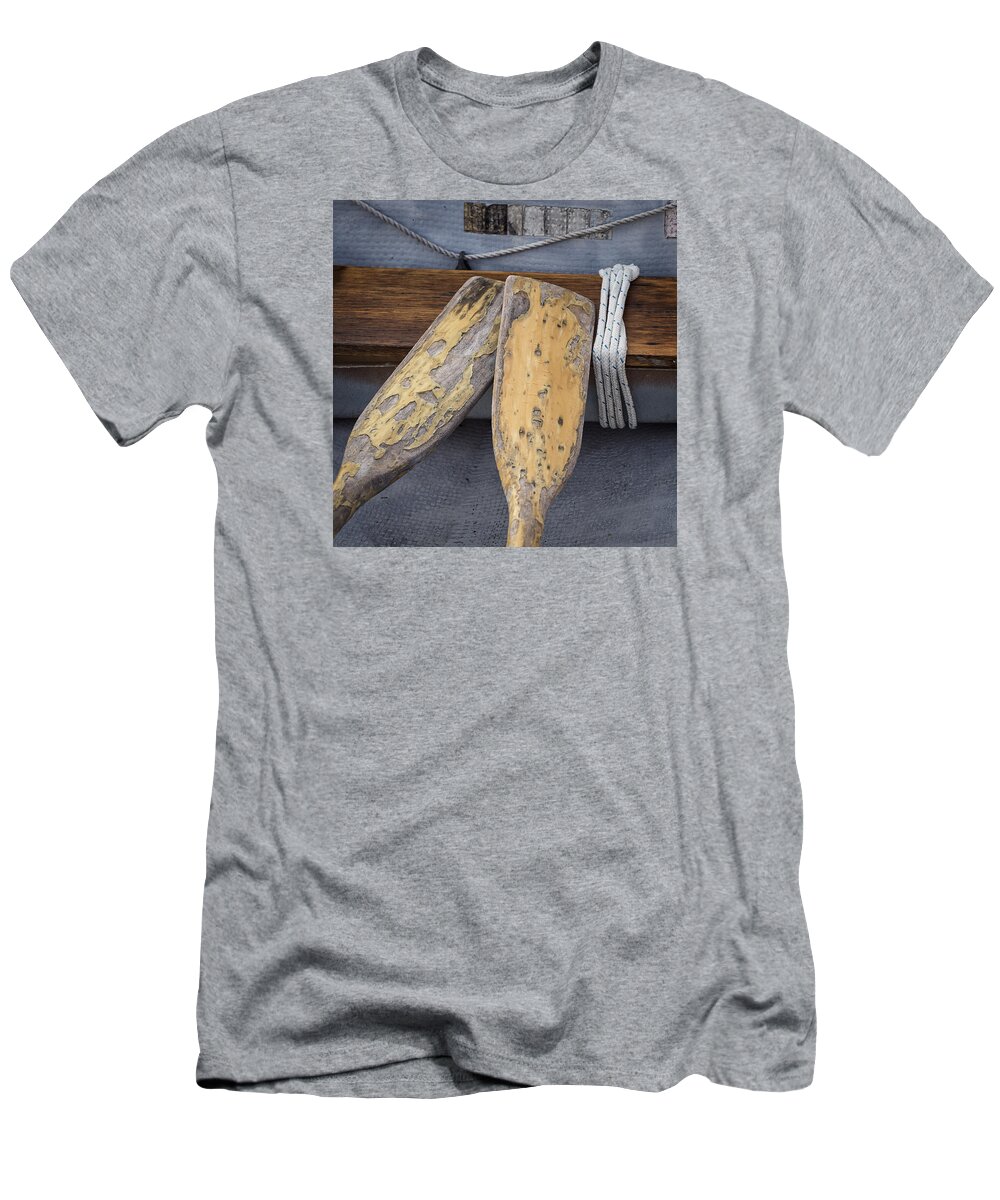 Oars T-Shirt featuring the photograph together for Life by David Kay