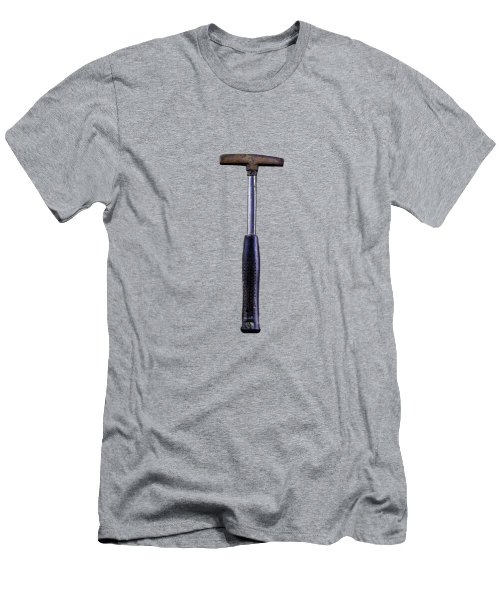 Background T-Shirt featuring the photograph Tools On Wood 74 by YoPedro