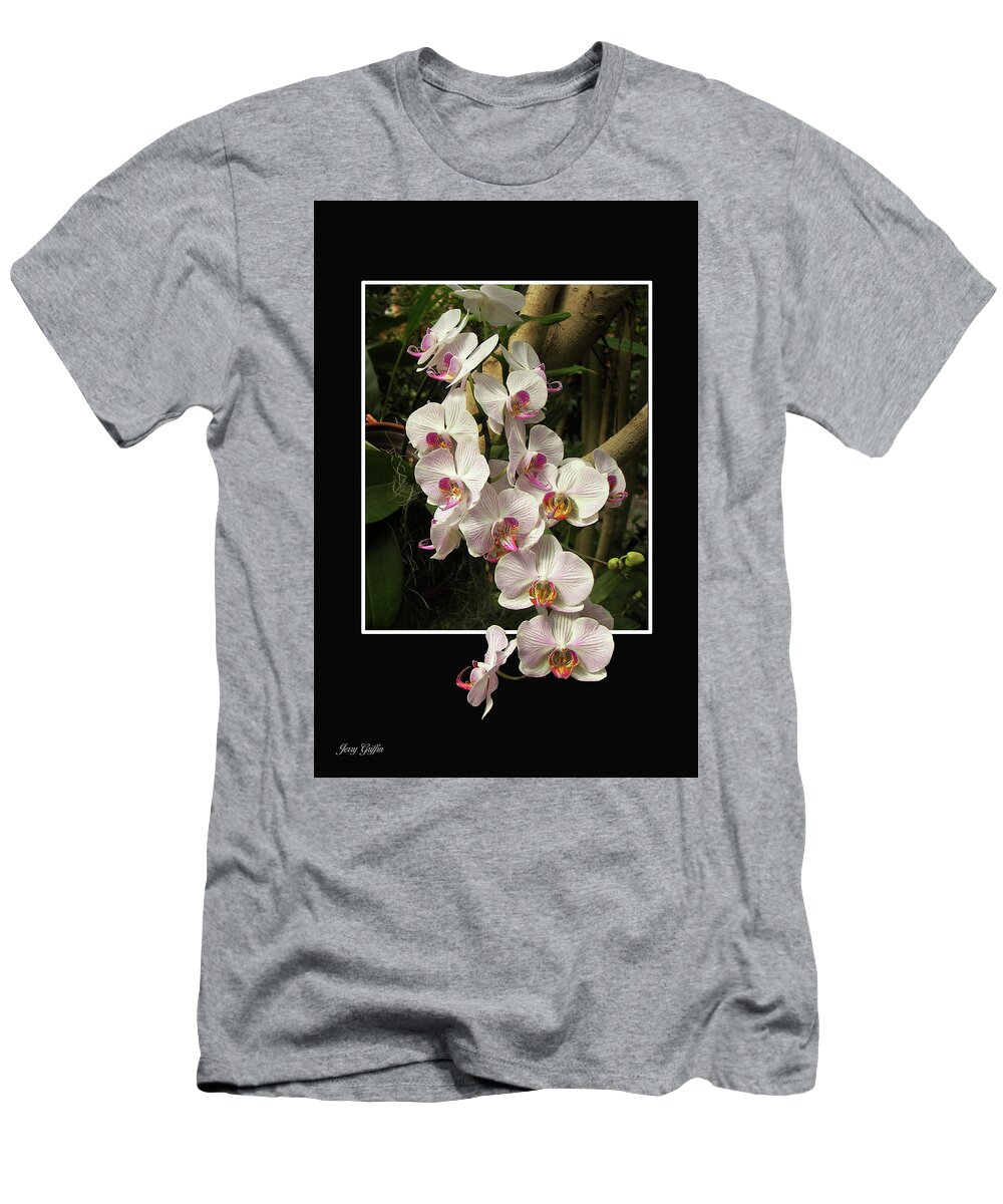 Pop Out T-Shirt featuring the photograph Trailing Orchids by Jerry Griffin