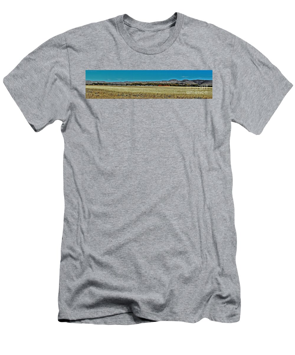 Trains T-Shirt featuring the photograph Trains Across America by Merle Grenz