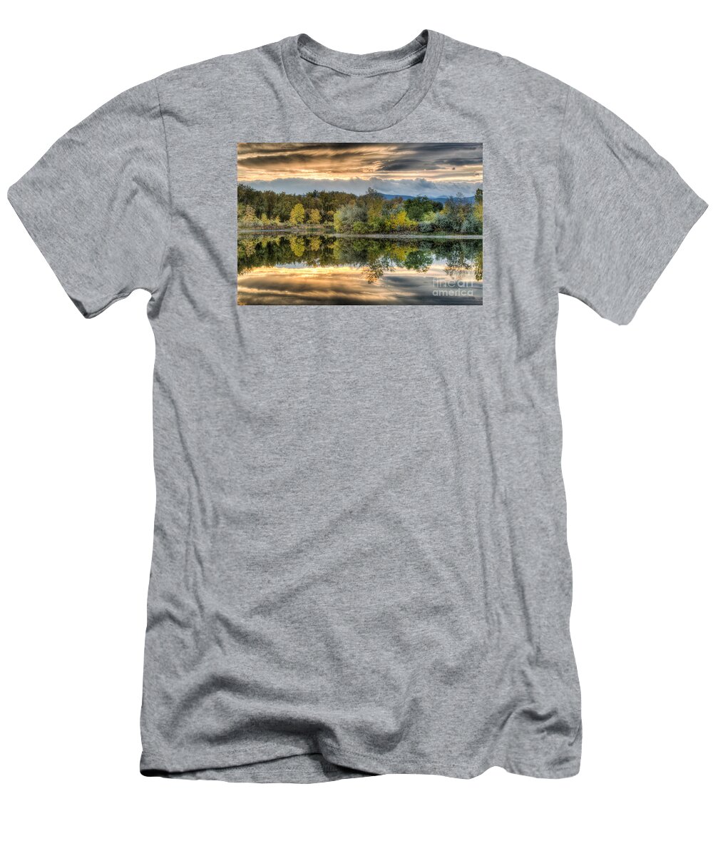 Afternoon T-Shirt featuring the photograph Turn, Turn, Turn by Greg Summers