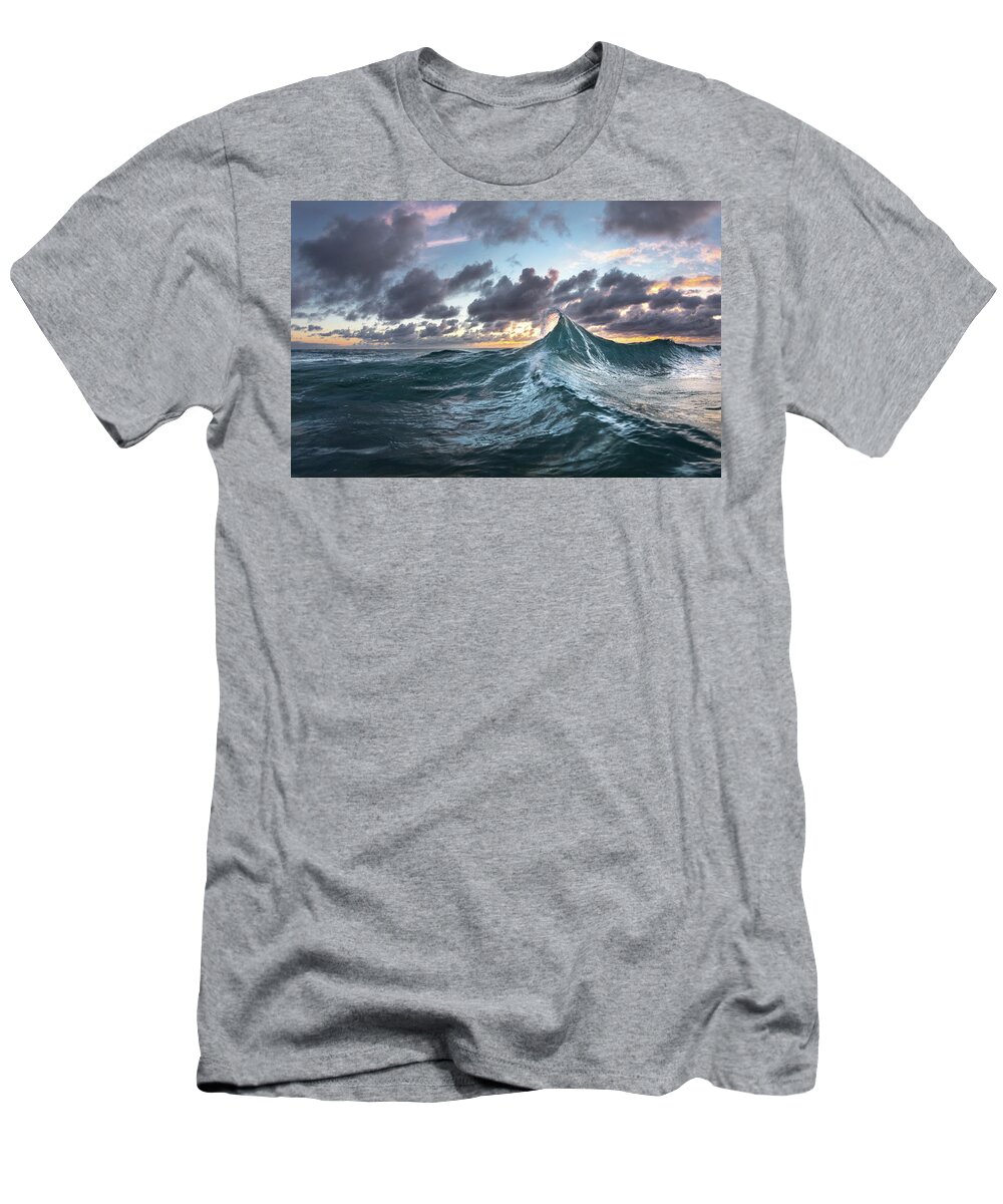Rogue Wave T-Shirt featuring the photograph Twisted Peak by Sean Davey