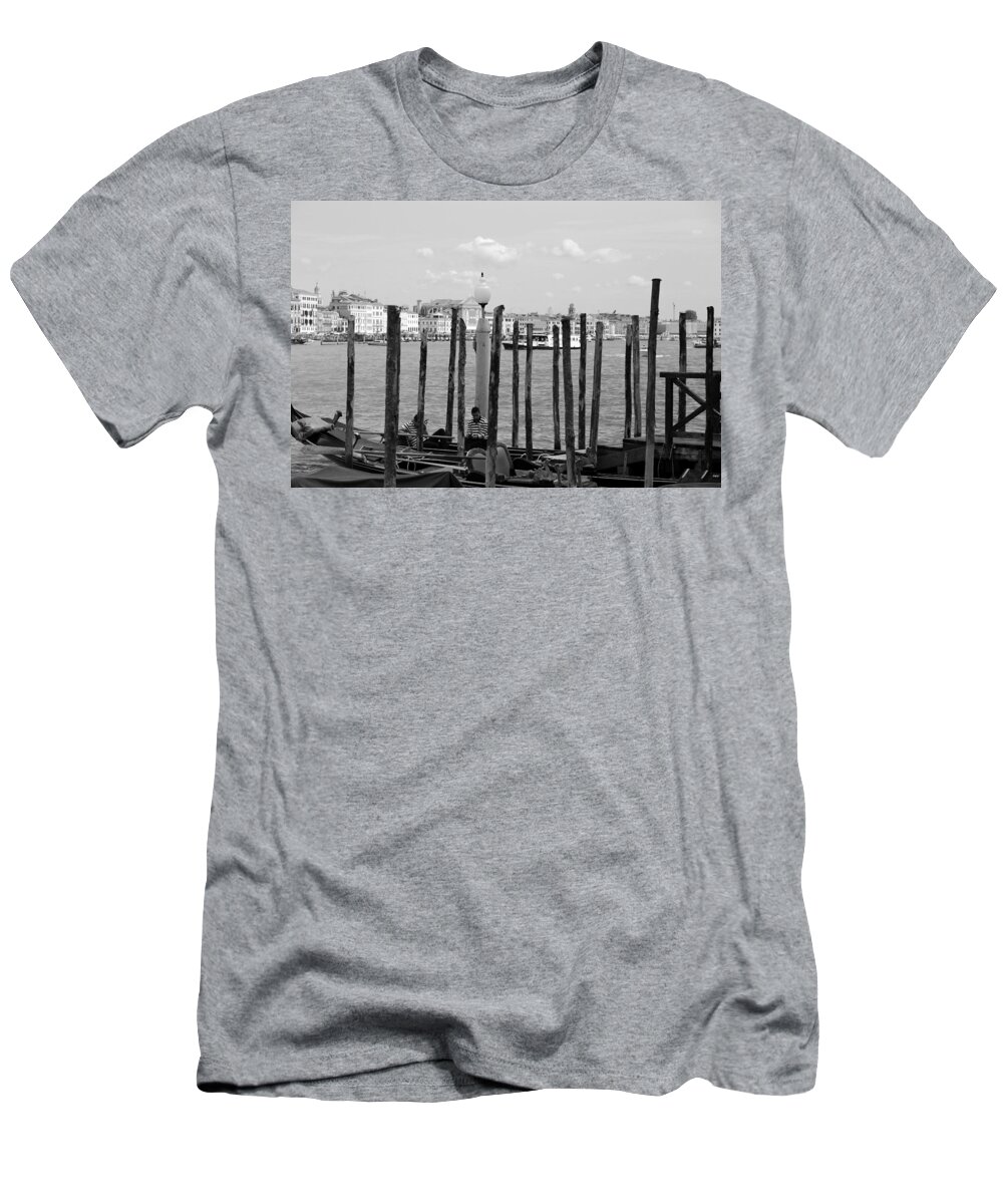 Venice T-Shirt featuring the photograph Venice Canals 27b by Andrew Fare