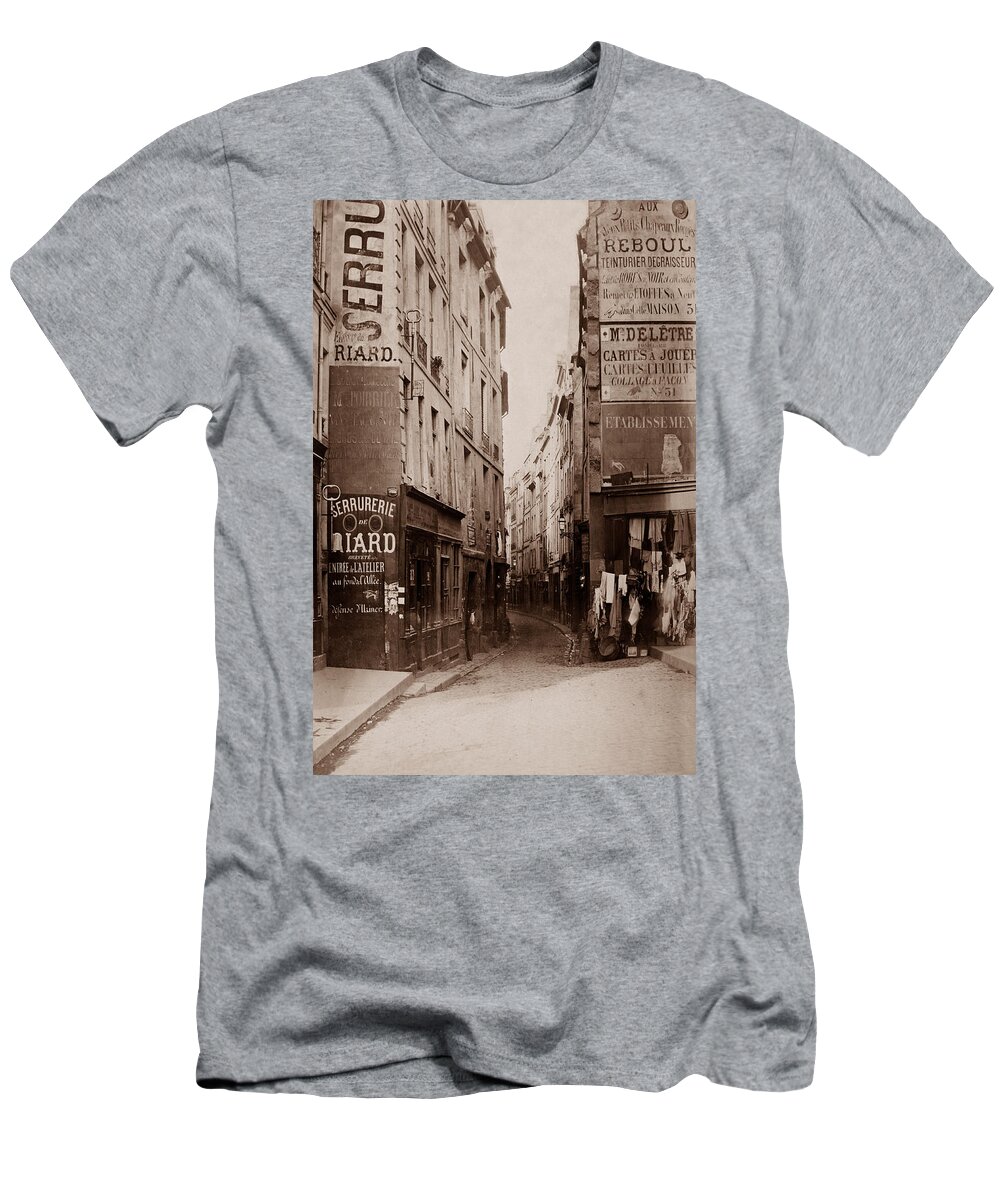 Paris T-Shirt featuring the photograph Vintage Paris 21 by Andrew Fare