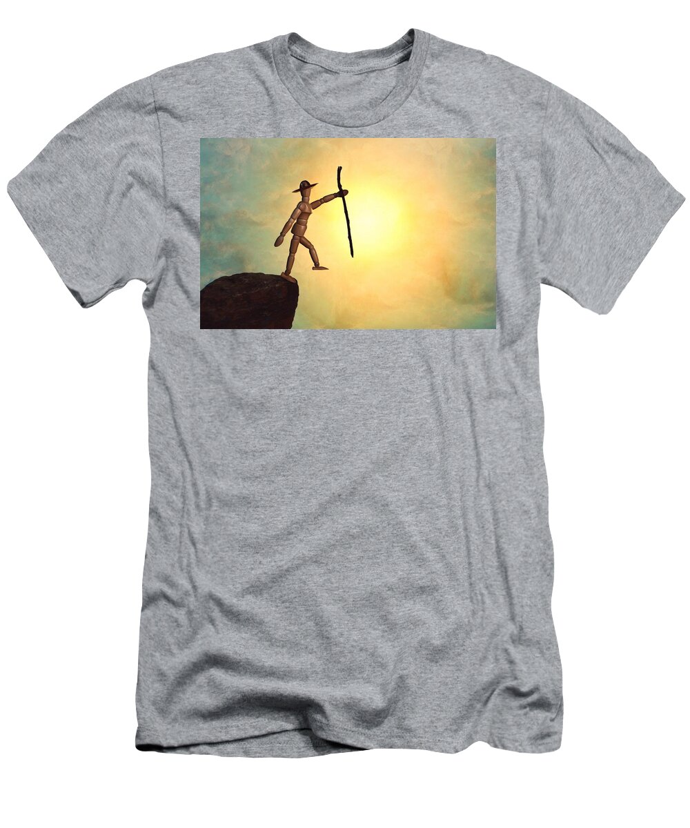Wood T-Shirt featuring the photograph Wanderlust by Mark Fuller