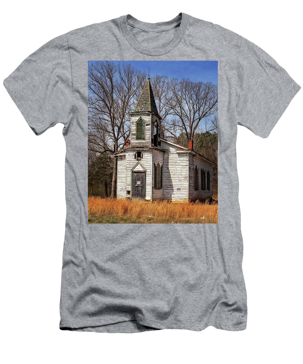 Church T-Shirt featuring the photograph Wedding Chapel by Alan Raasch