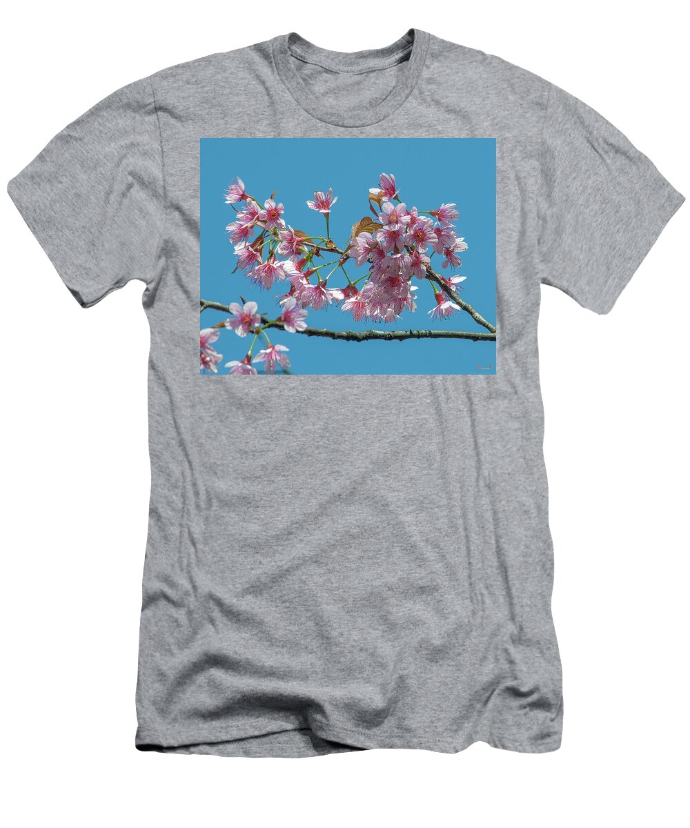 Nature T-Shirt featuring the photograph Wild Himalayan Cherry DTHN0220 by Gerry Gantt