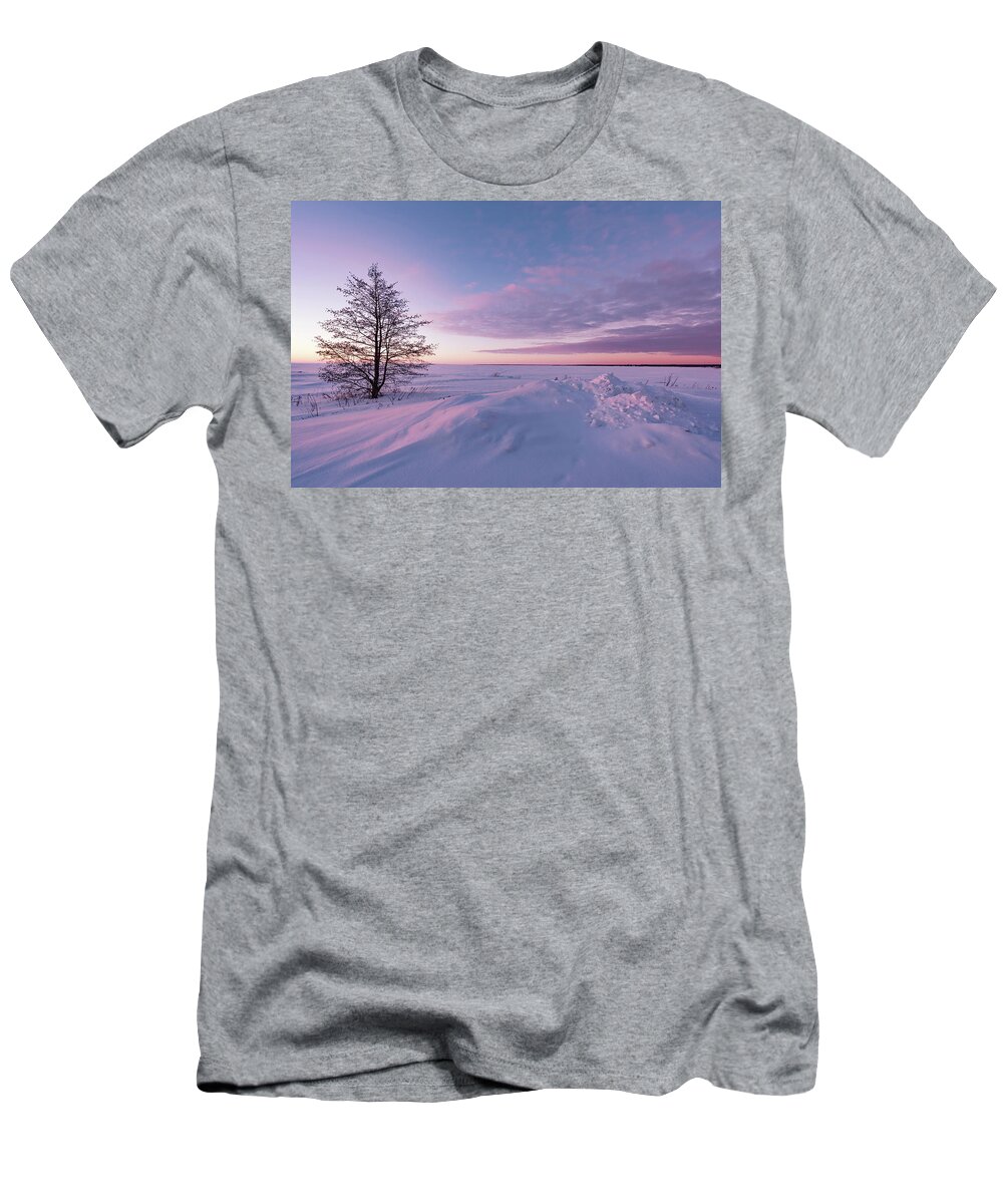 Landscape T-Shirt featuring the photograph Winter Dreams by Philippe Sainte-Laudy