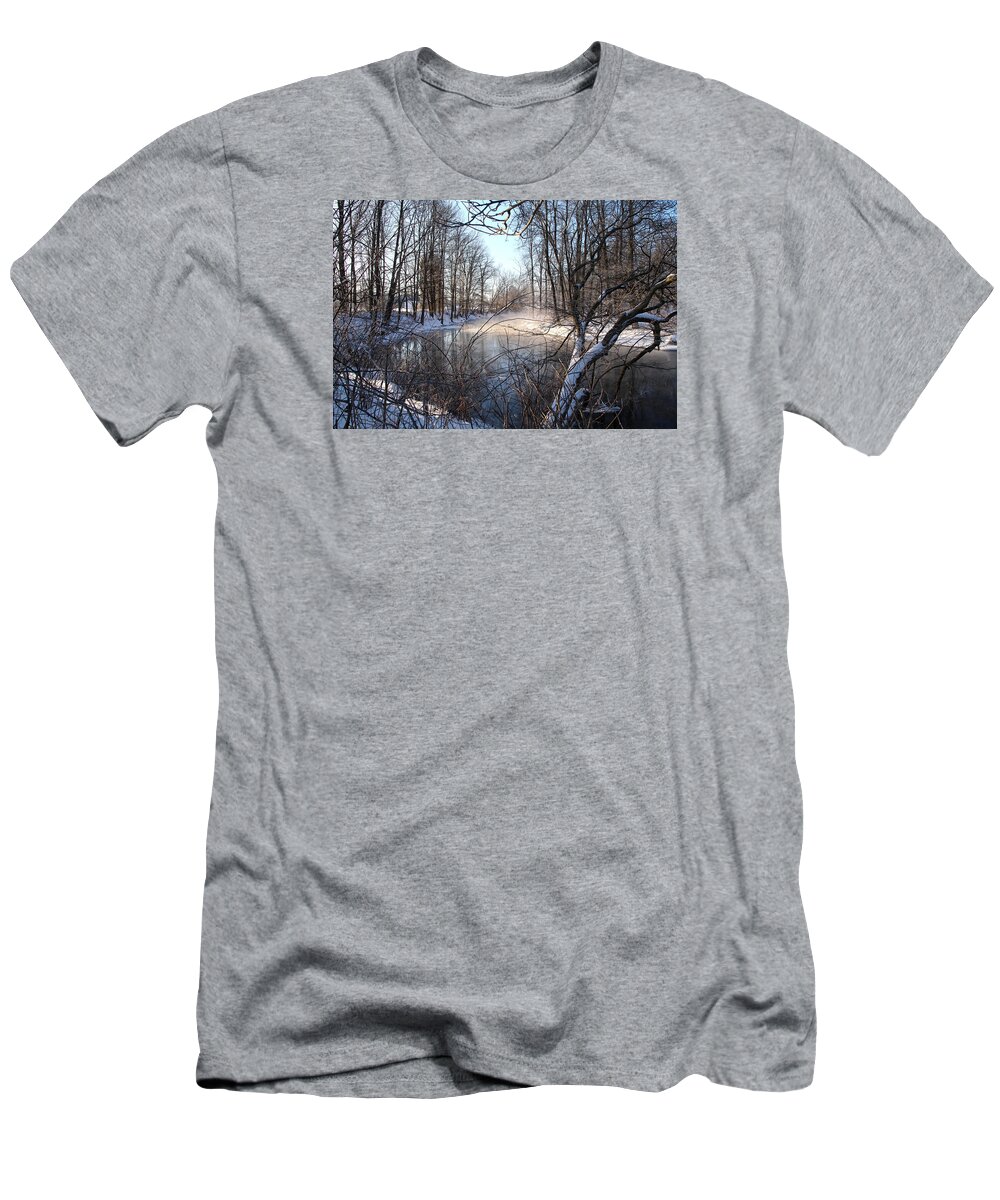 Snow T-Shirt featuring the photograph Winter Frost by Robert Och
