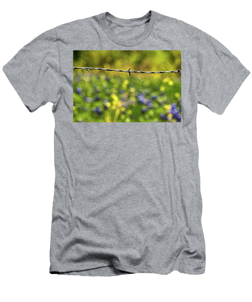 Outdoors T-Shirt featuring the photograph Wired by Joan Bertucci