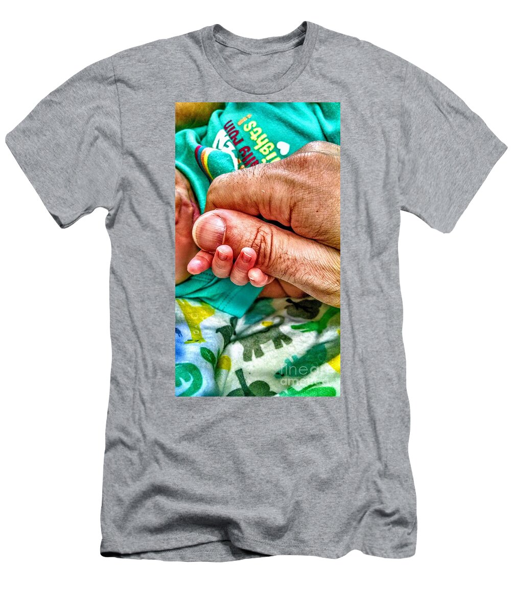 Child T-Shirt featuring the photograph Worth Holding On To by Christopher Lotito