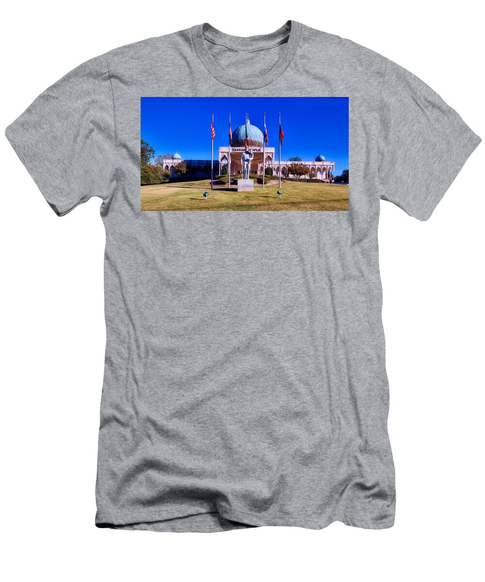Yaarab Shrine Center T-Shirt featuring the photograph Yaarab Shrine Center, Masonic Temple - Atlanta, Georgia by Mountain Dreams