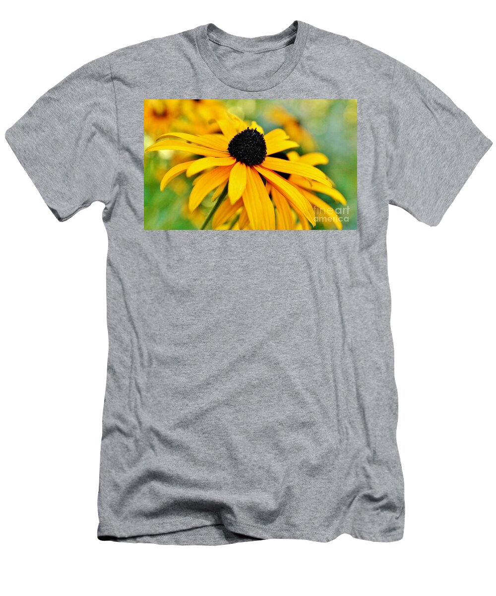 Flowers T-Shirt featuring the photograph Yellow Marvel by Sheila Ping