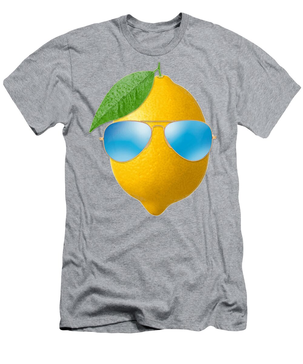 Ringlet Pil plakat Cool Lemon T-Shirt by Megan Miller - Pixels