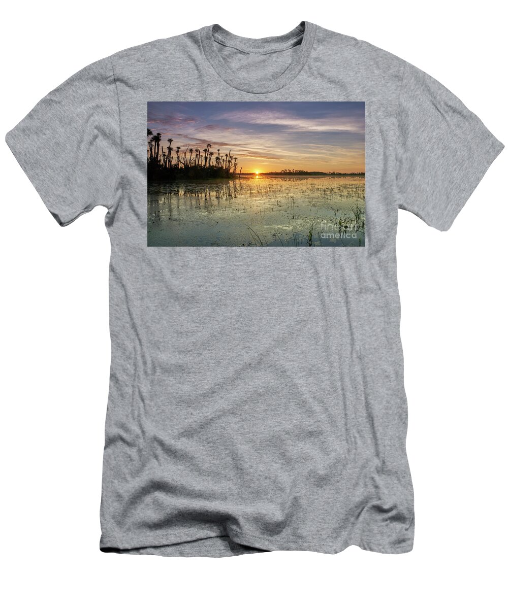 Usa T-Shirt featuring the photograph Florida Sunrise #1 by Brian Kamprath