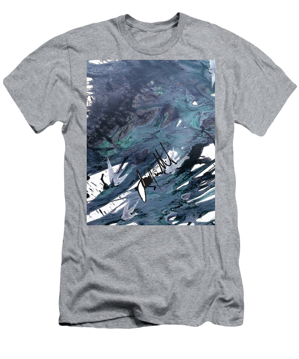  T-Shirt featuring the digital art Overcast by Jimmy Williams