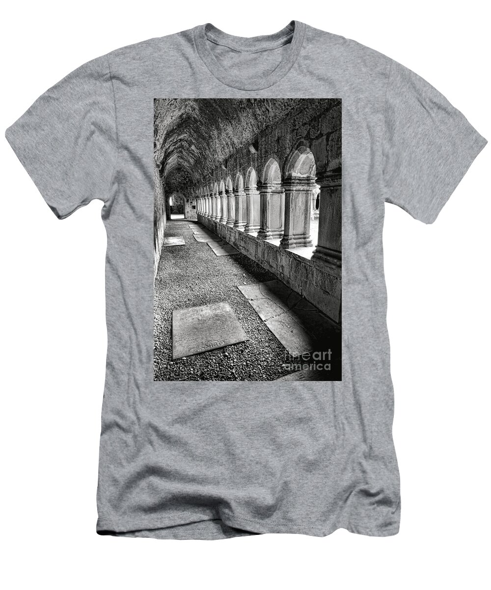 Quin T-Shirt featuring the photograph Quin Abbey #1 by Olivier Le Queinec