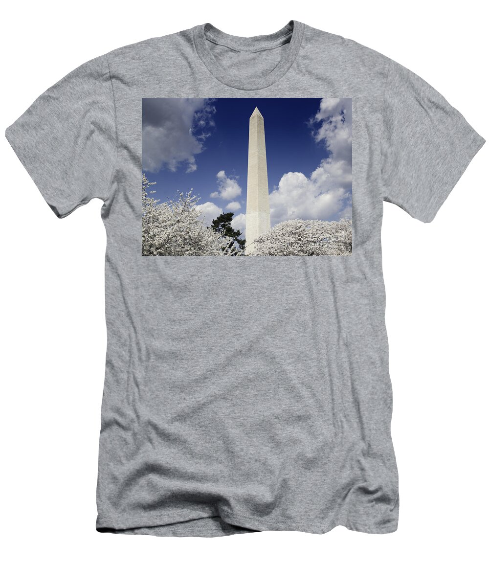 2007 T-Shirt featuring the photograph Washington Monument, 2007 #1 by Carol Highsmith