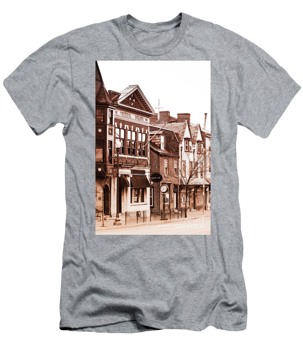 Westchester T-Shirt featuring the photograph West Chester by Judy Wolinsky