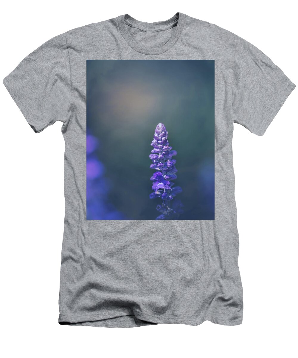 Flower T-Shirt featuring the photograph Evening Light by Allin Sorenson