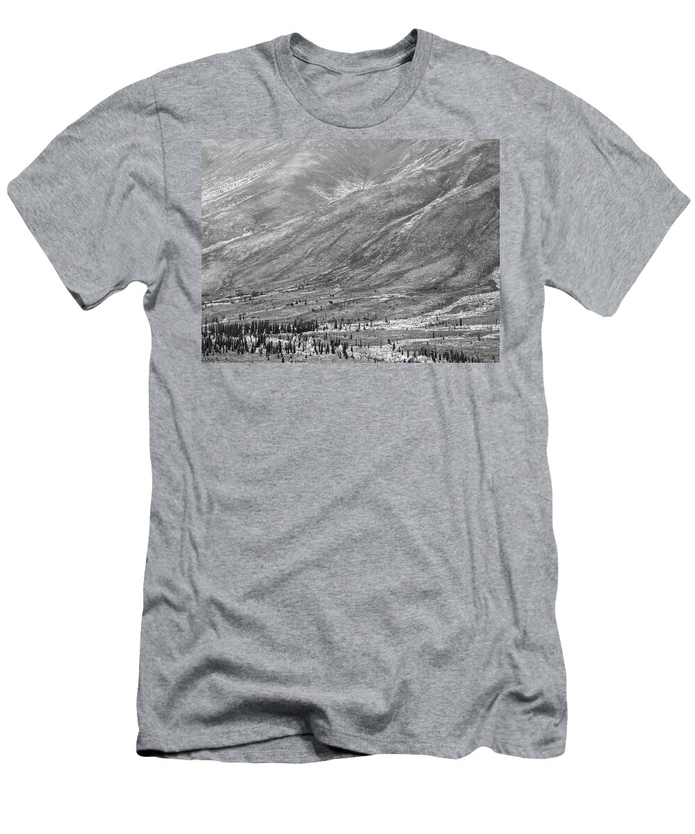 Disk1215 T-Shirt featuring the photograph Tombstone Territorial Park Yukon #2 by Tim Fitzharris