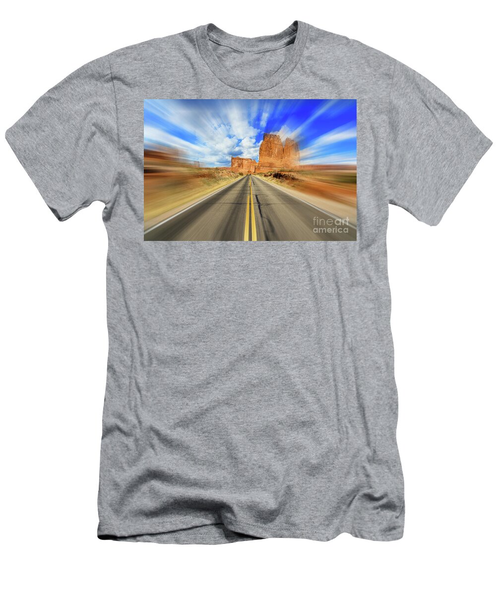 Arches National Park T-Shirt featuring the photograph Arches National Park by Raul Rodriguez