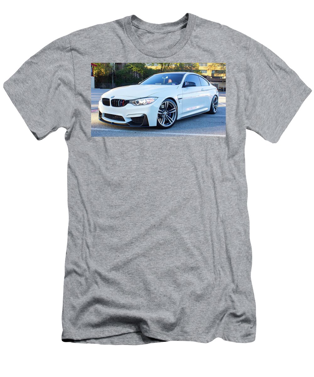 Bmw M4 T-Shirt featuring the photograph Bmw M4 by Rocco Silvestri