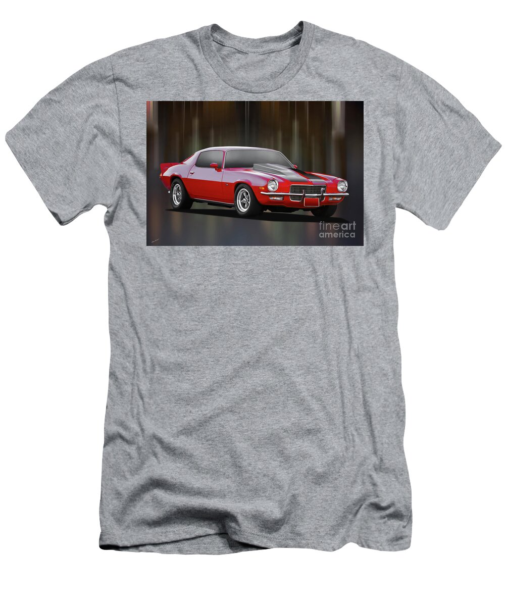 1970 Chevrolet Camaro Z28 T-Shirt featuring the photograph 1970 Chevrolet Camaro Z28 #5 by Dave Koontz