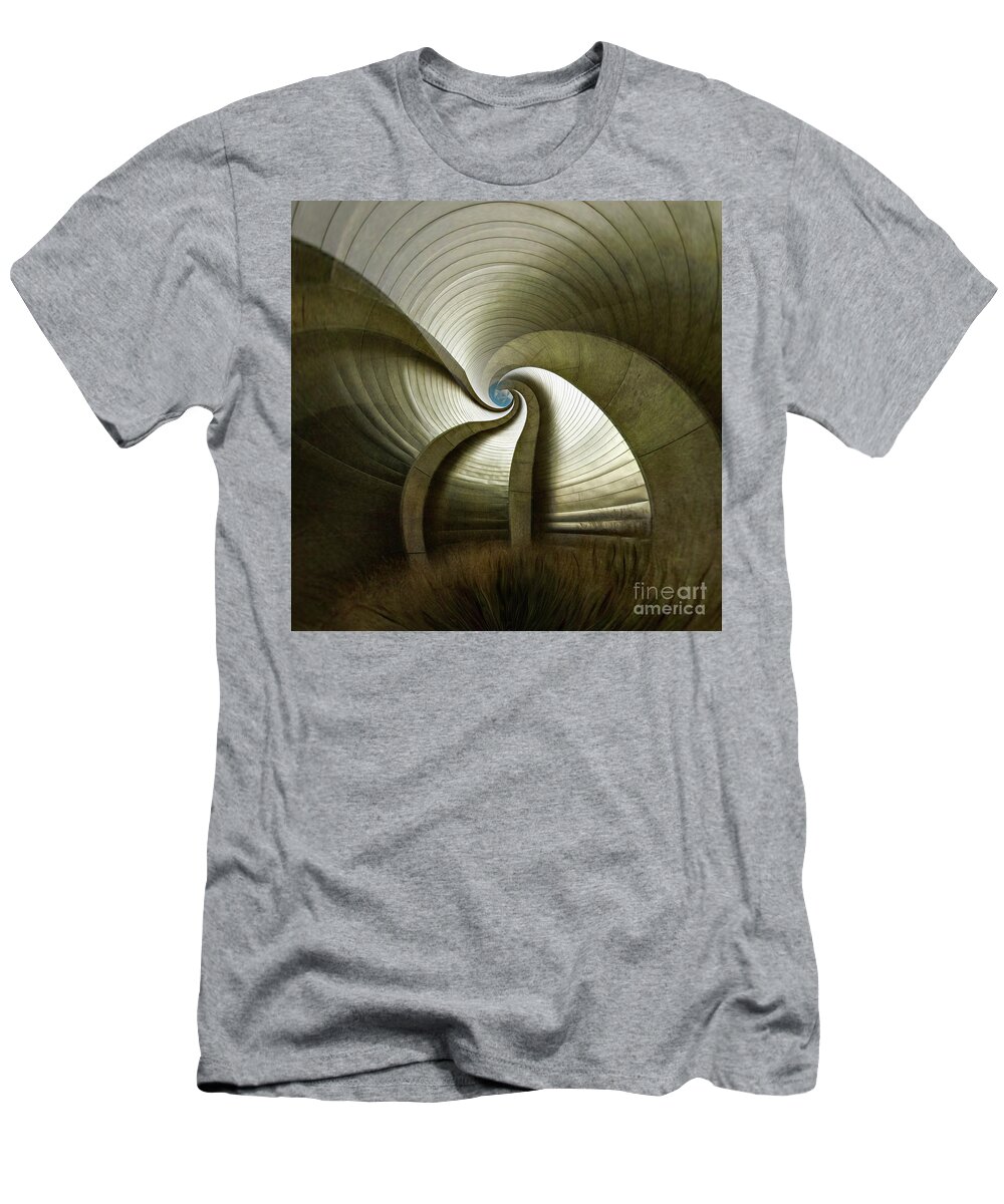 Kauffman Performing Arts Center T-Shirt featuring the photograph Variations On Kauffman Performing Arts Center by Doug Sturgess