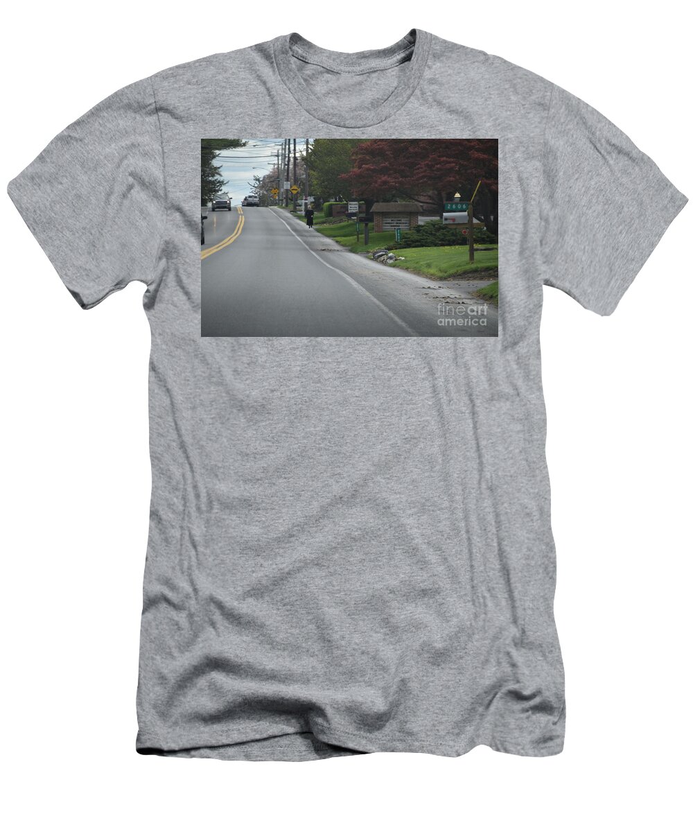 Amish T-Shirt featuring the photograph A Fine April Evening by Christine Clark