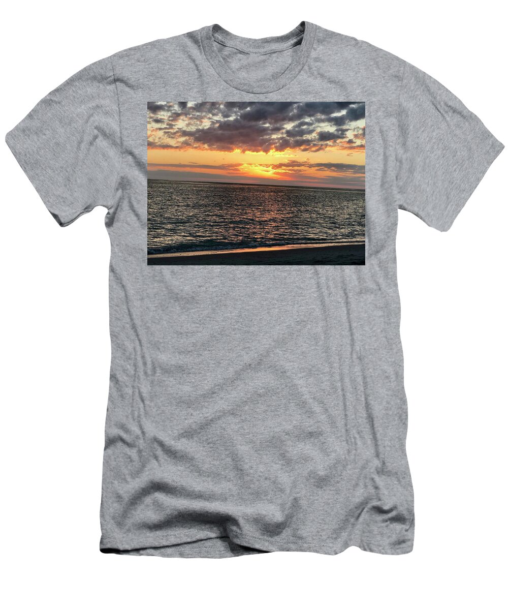 Beach T-Shirt featuring the photograph After the Sun Sets Captiva Island Florida 2019 by Shelly Tschupp