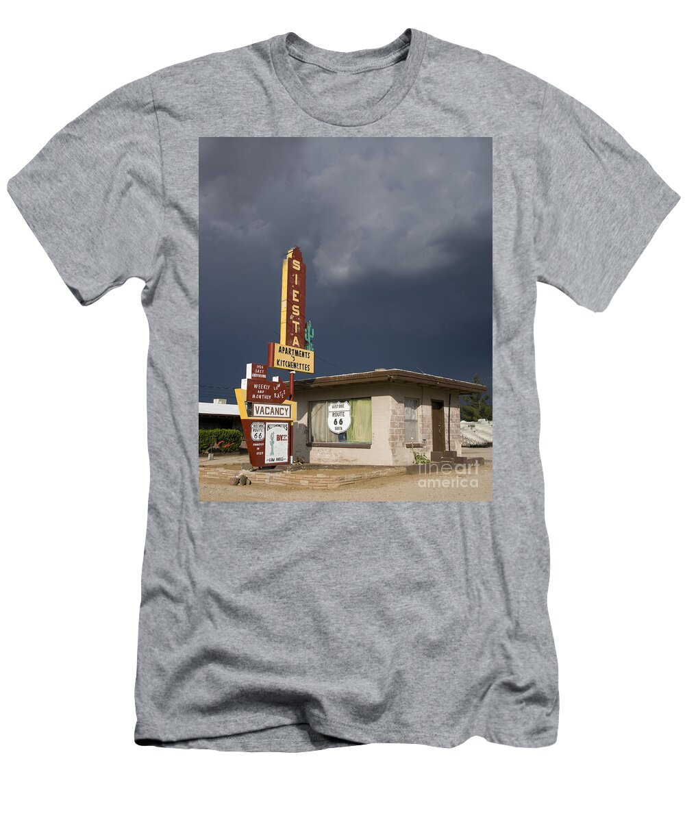 2006 T-Shirt featuring the photograph Arizona Motel, 2006 by Carol Highsmith