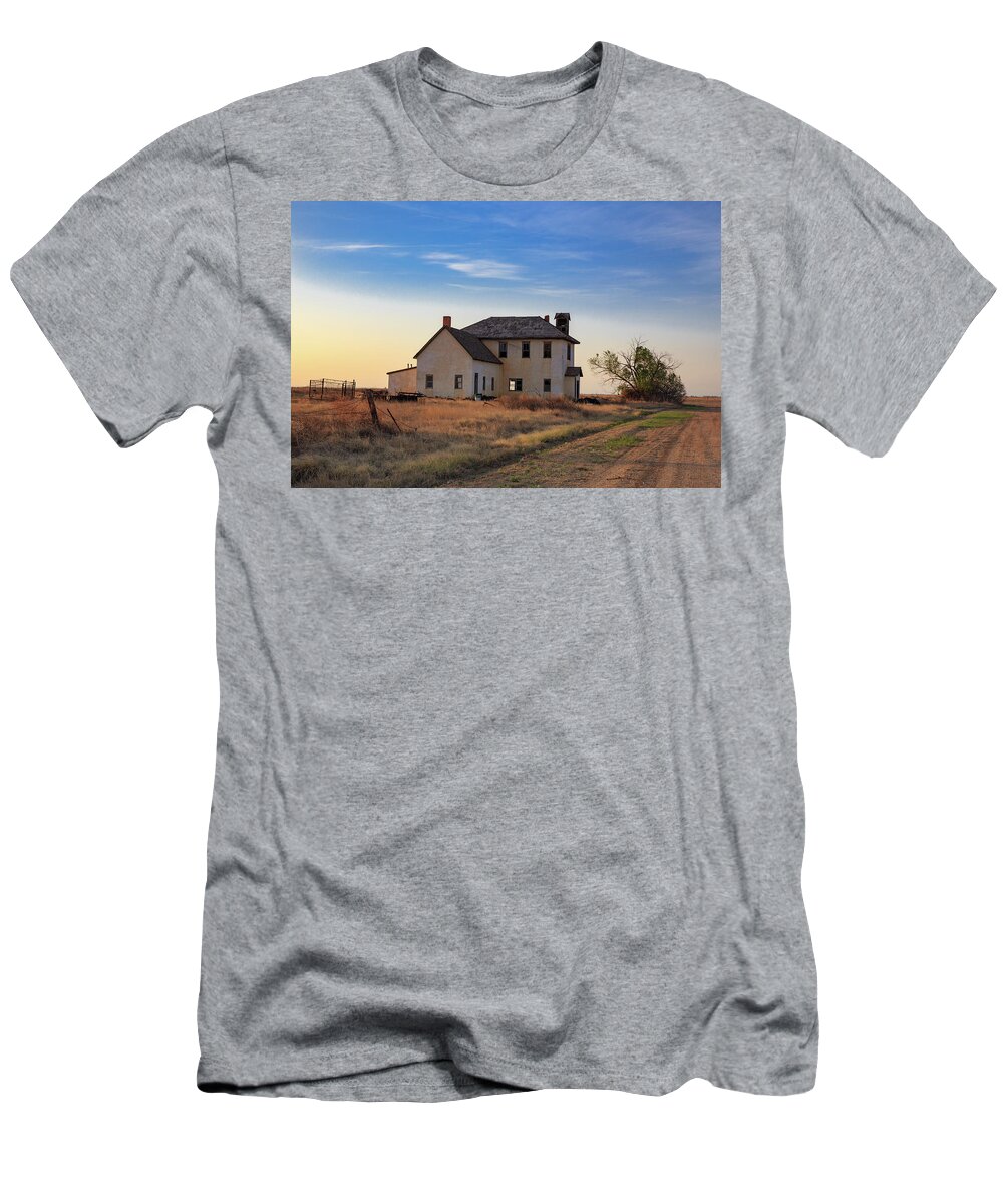 2018 T-Shirt featuring the photograph Arlington Schoolhouse by Bridget Calip