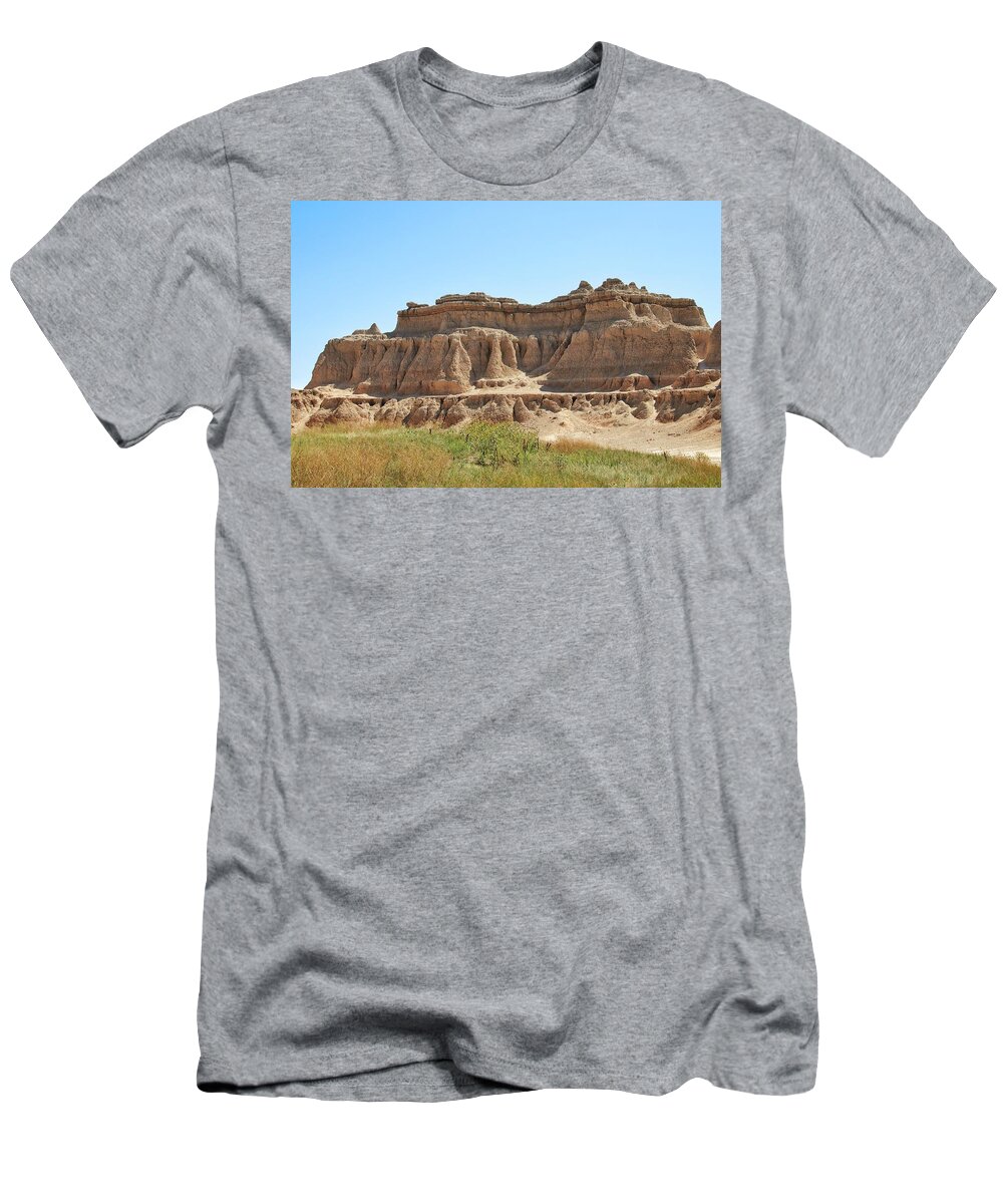 Badlands T-Shirt featuring the photograph Badlands by Susan Jensen