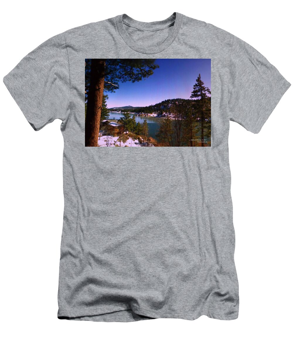 Lake T-Shirt featuring the photograph Big Bear Lake by Richard Thomas